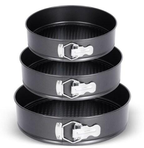 Набор разъемных форм для выпечки, Круглые металлические формы для ...