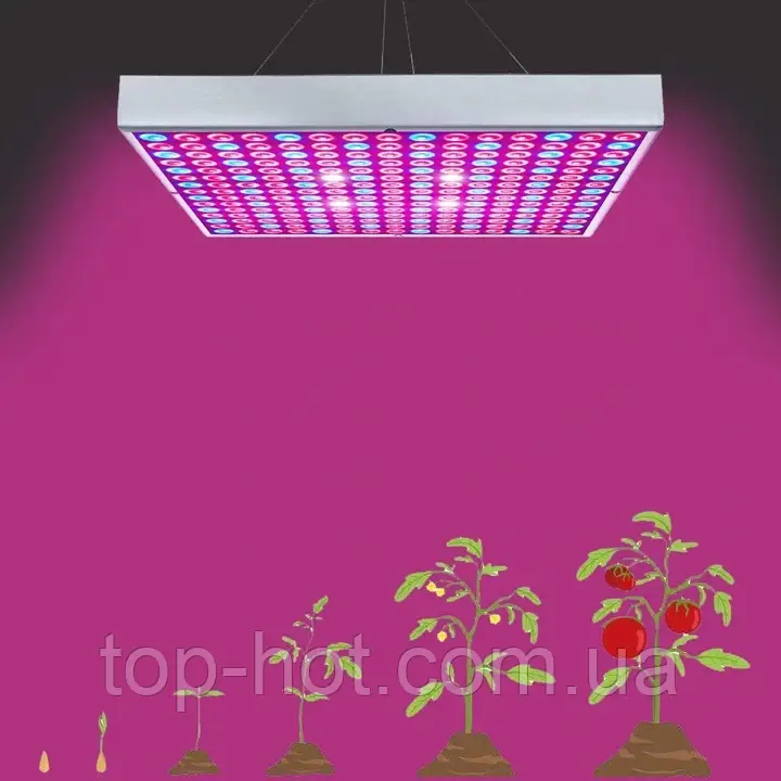 Профессиональная лампа 225 LED для выращивания растений, 2000 люмен - фото 5 - id-p1935403151