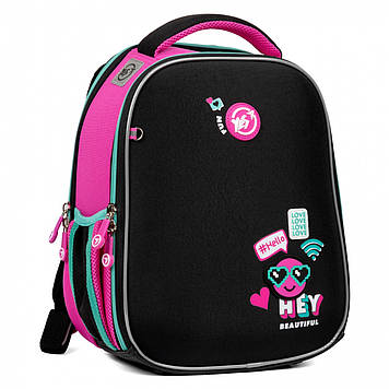 Рюкзак шкільний каркасний "YES" /559378/ H-100 Lovely Smile