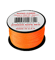 Нанокорд тактический Helikon-tex Паракорд 0,75мм 91м Неоновый оранжевый Nano Cord (300ft) - Neon Orange