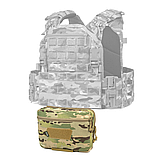 Балістичний пакет для сумки-напашника ТМ "БАЛІСТИКА" 1-го класу захисту з НВМПЕ (1 шт) 16*23 cm, фото 3