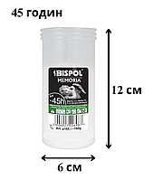 Запаска для лампадки 45 часов парафиновая Bispol Memoria 20 шт.