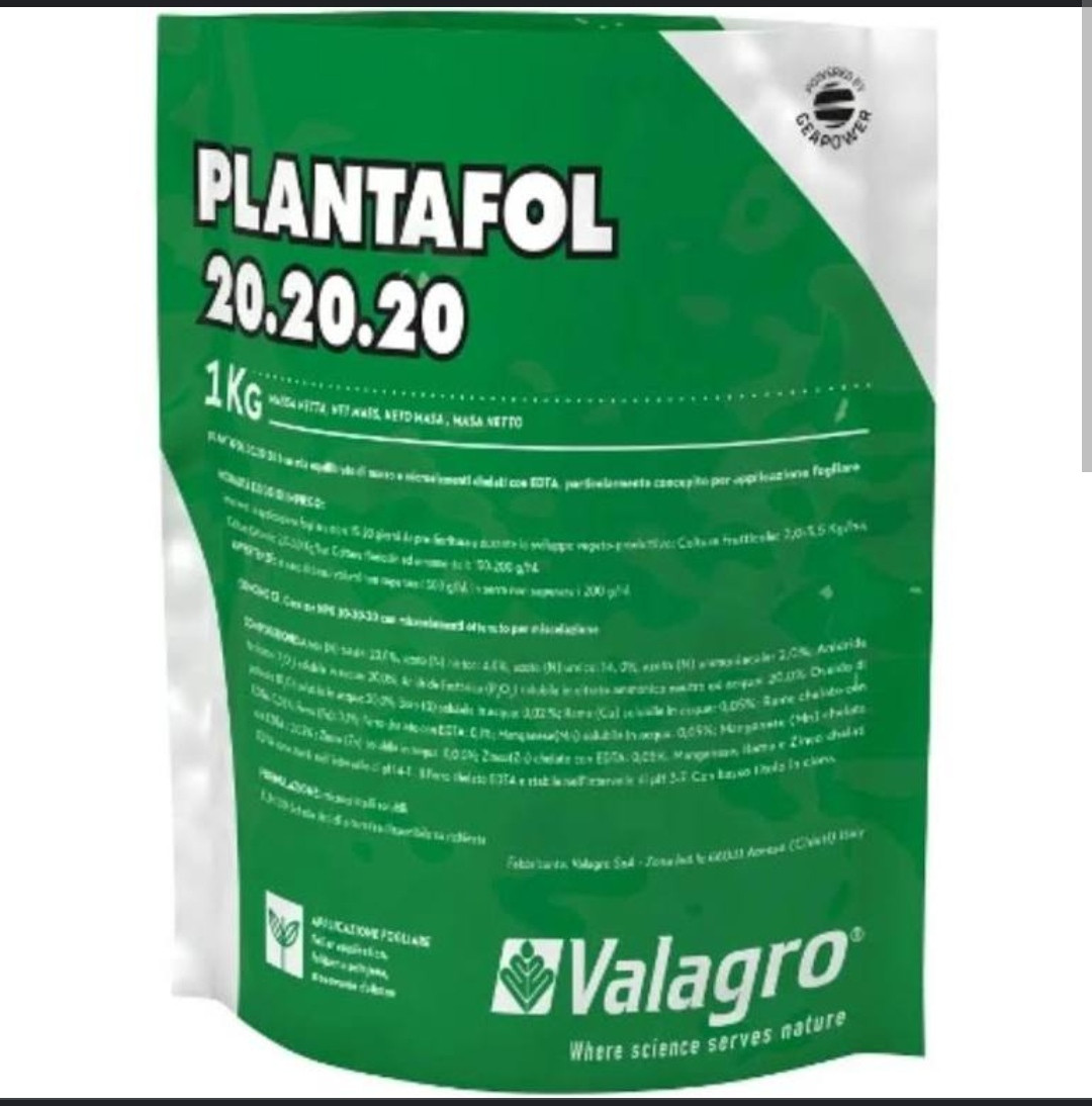 Plantafol (Плантафол) 20.20.20, Valagro ( Валагро), 1 кг