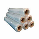 Стретч-плівка 17 мкм 2,2 кг 500 мм прозора первинна, фото 9