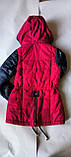 Дитяча куртка парка демісезонна для дівчинки, фото 3