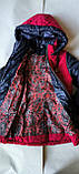 Дитяча куртка парка демісезонна для дівчинки, фото 4