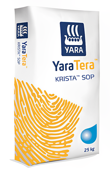 YaraTera Krista SOP Сульфат Калію ( K2O-52,SO3-45), 0,5 кг