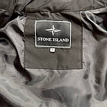 Чоловіча жилетка Stone Island безрукавка спортивна стильна Туреччина хакі | Жилет чоловічий. Живе фото, фото 3