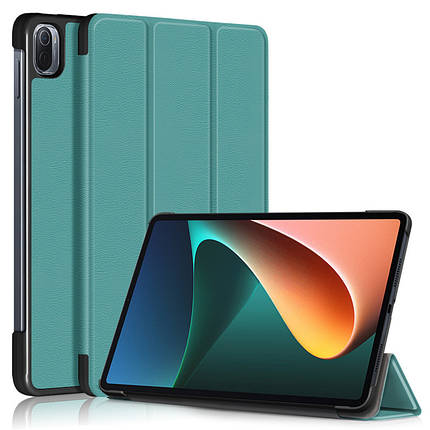 Чохол книжка Crazy Horse на Xiaomi Mi Pad 6 (11") / зелений, фото 1