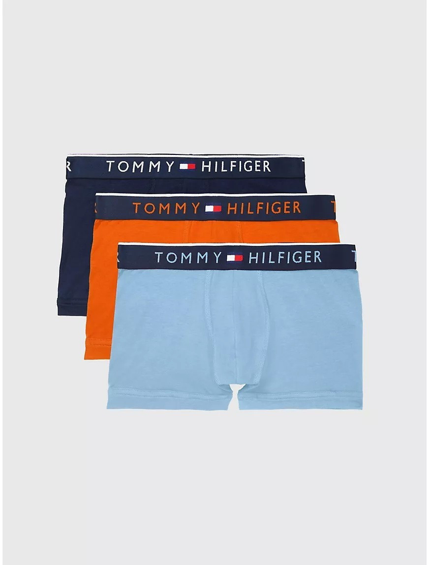 Чоловічі труси Tommy Hilfiger Essential Luxe Stretch Trunk 3-Pack (набір 3шт), розмір М ОРИГІНАЛ