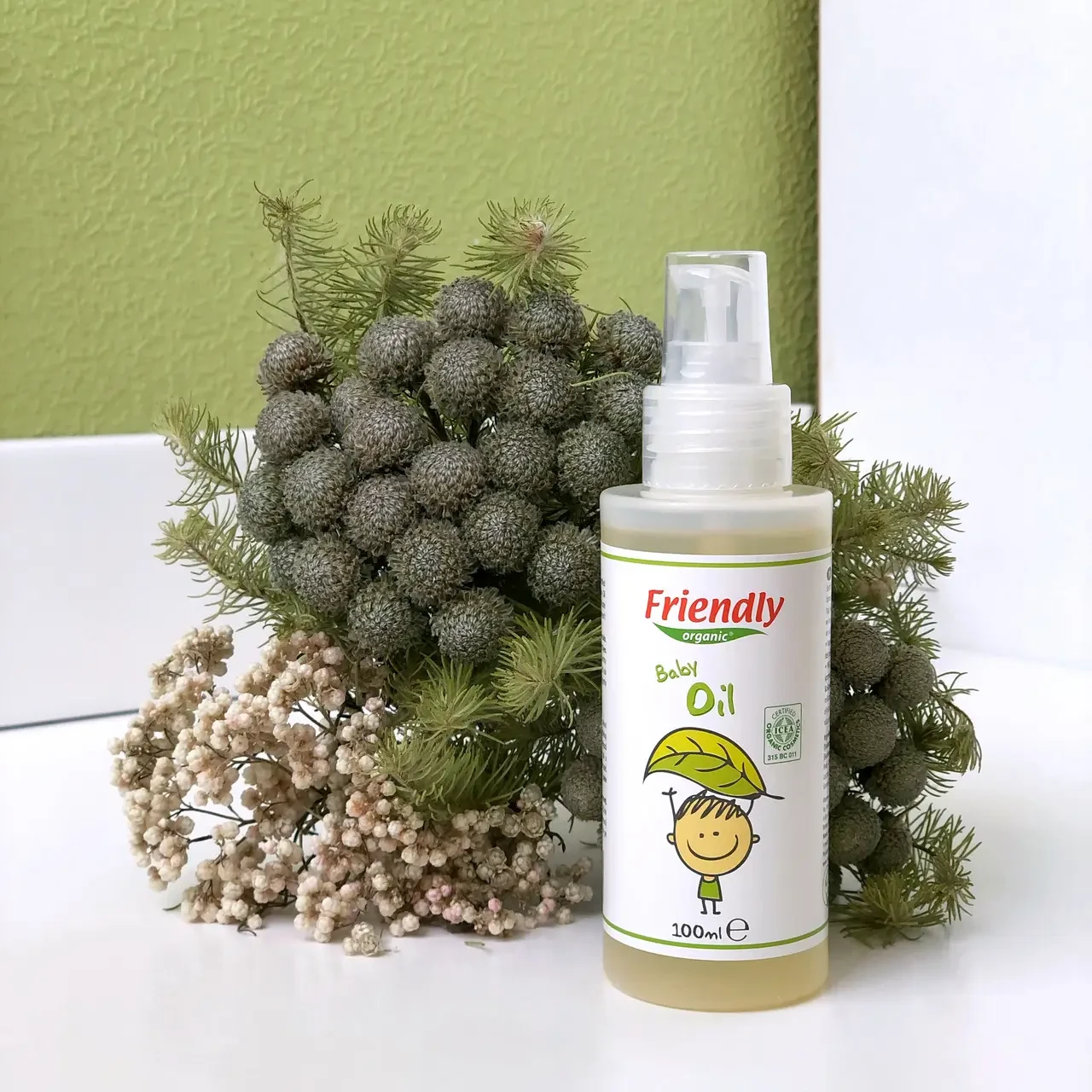 Огранічна дитяча олія “FRIENDLY ORGANIC” 100мл, фото 1