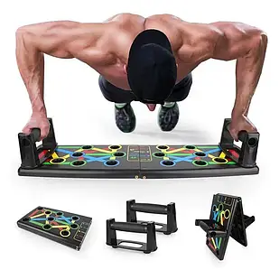 Дошка для віджимання JT-006 foldable push up board для всіх груп м'язів