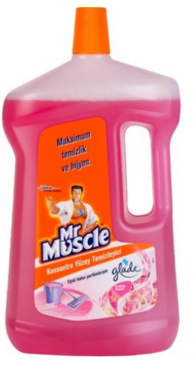 Середовище для миття підлоги і знежирення Mr.Muscle Glade Florial Perfection 2500 мл 8690784816335
