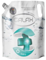 Рідке мило Galax антибактеріальне з екстрактом класичне 1500 мл (DOYPACK) 4260637721587