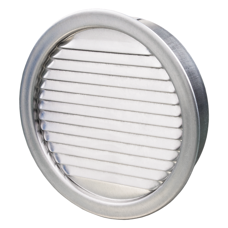 Припливно-витяжна решітка металева ВЕНТС МВМ 101 бВ А алюмінієва, фото 1