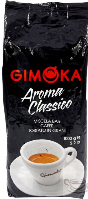 Кава в зернах Gimoka Gran Gala 1000 грам (1кг) Італія 55% арабіка 55% і робуста 45% 8003012000930