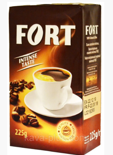 Кава мелена Fort 225g 5900788443011