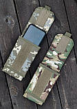 Тактичний чохол підсумок для телефону з Velcro панеллю для патчів, фото 2