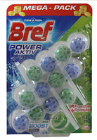 Туалетні блоки для туалету Bref WC power active PINE 3X50 gr. ( сосновий ліс). Угорщина 9000100753340