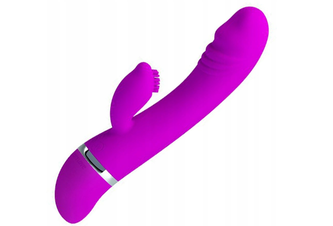 Багатофункціональний вібратор LeLex SILENT BUNNY VIBRATOR медичний силікон