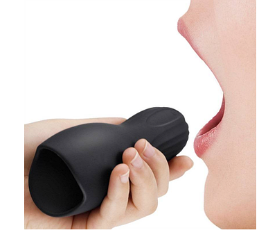 Оргазмічний мастурбатор мінет Lelex MAX 10 функцій вібрації-пульсації