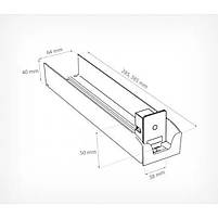 Лоток для сигарет із штовхачем SIG-TRAY довжина 285 мм прозорий, фото 4