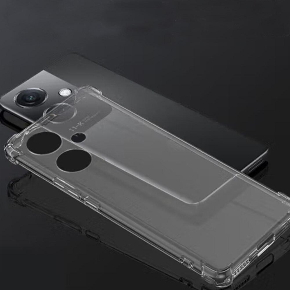 Чохол WXD силіконовий протиударний на OPPO K11 / прозорий