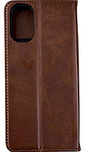 Чохол-книжка Amsterdam для Motorola G22 коричневий, фото 6
