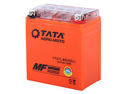 Акумулятор 7АH MOTO UTX7L-BS OUTDO гелевий 113*70*132mm жовтогарячий