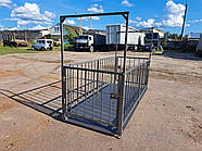 Ваги для тварин 1250х3000 мм із вбудованими пандусами