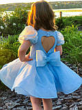 Дитяча сукня блакитне на зріст 110 см, фото 3
