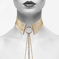 Ожерелье-воротник Bijoux Indiscrets Desir Metallique Collar Gold