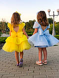 Дитяча сукня жовте на зріст 110 см, фото 5