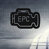 Панно декоративная картина на стену Check Engine LED 16 цветов телефон 300х208 acr-p000119