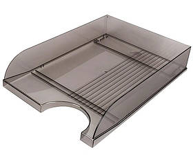 Лоток горизонтальний пластик КІП ЛГ-04 димчастий