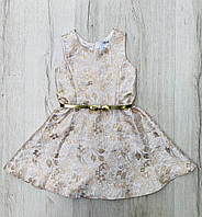Платье нарядное для девочки Childrens place 191755 116 см Бежевый