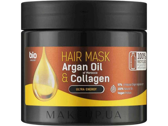 Маска для волосся 295мл Argan Oil of Morocco Collagen ТМ BION (ID ...