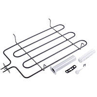 Тен 1200W 230V B=515mm L=285 mm фланець 70x22mm UNOX