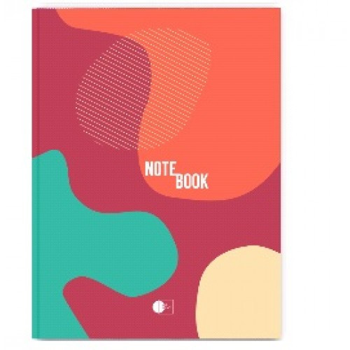 Ділова книга А4 96 арк Abstract notebook-3 обкладинка-тверда клітинка ТМ АртПринт (1)