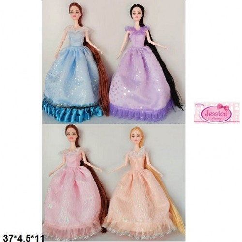 Лялька Jessica 28см A629-L211/A629-L210 4 вида в пакеті 37*4 5*11 см