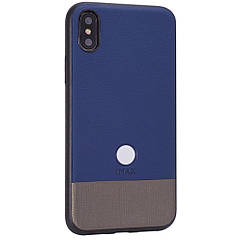 IMax Leather Back Cover — Samsung J5 2017(J530) — Blue