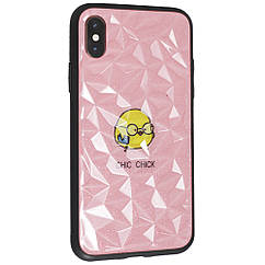 Romb Glass With Print TPU Case — Huawei P Smart 2019 ; Honor 10 Lite — Chic