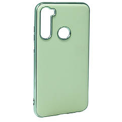 Matte Silcone Case — Xiaomi Redmi Note 8 (No Logo) — Light Green
