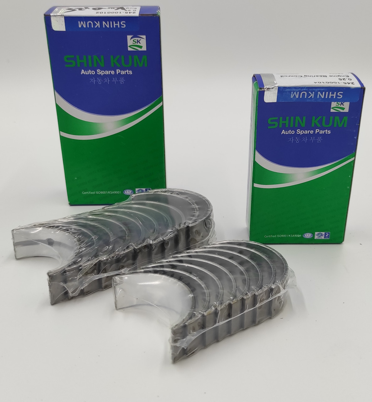 Вкладиші (корінь+шатун) 0,5 Сенс, Таврія, Славута Shin Kum Kорея