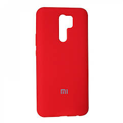 Original Silicone Cover Case — Xiaomi Redmi 9 — Red