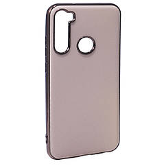 Matte Silcone Case — Xiaomi Redmi Note 8 (No Logo) — Gold