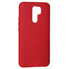 Original Silicone Case — Xiaomi Redmi 9 — Red (14)