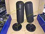 Підсилювачі пружин пневмо (2 надувні подушки+2 відбійника) (d 75, h 215) бічний сосок, фото 2