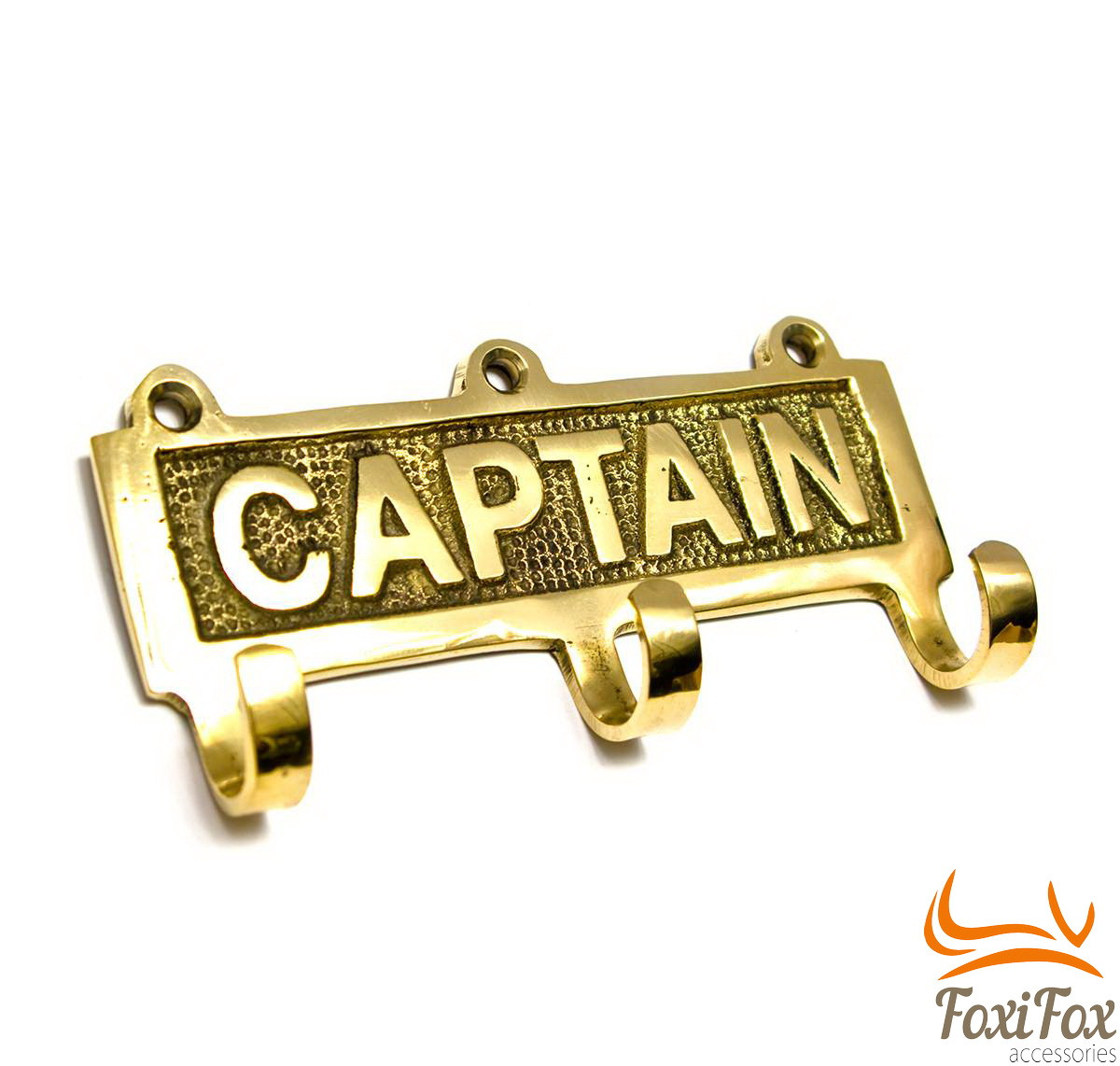 Настінна вішалка для одягу з бронзи Captain