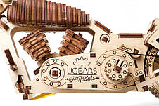 Механічні 3D пазли UGEARS - «Байк VM-02», фото 2